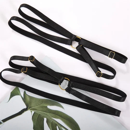 SET SEXY BLACK CHAIN