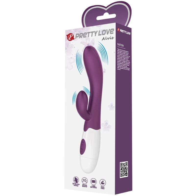 PRETTY LOVE - ALVIS RABBIT VIBRATOR & PURPLE G-SPOT - Image 10