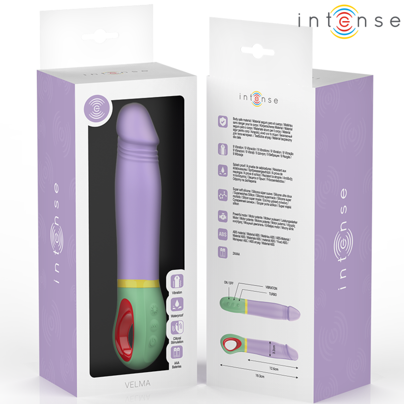 INTENSE - VELMA CLASSIC PURPLE VIBRATOR - Image 6