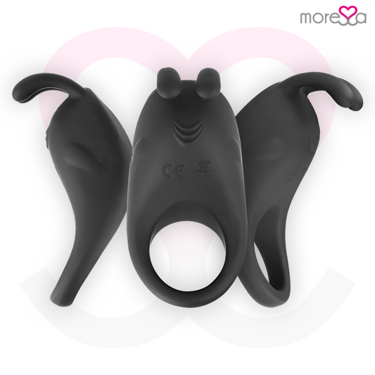 MORESSA - BRAD PREMIUM SILICONE RECHARGEABLE BLACK - Image 2