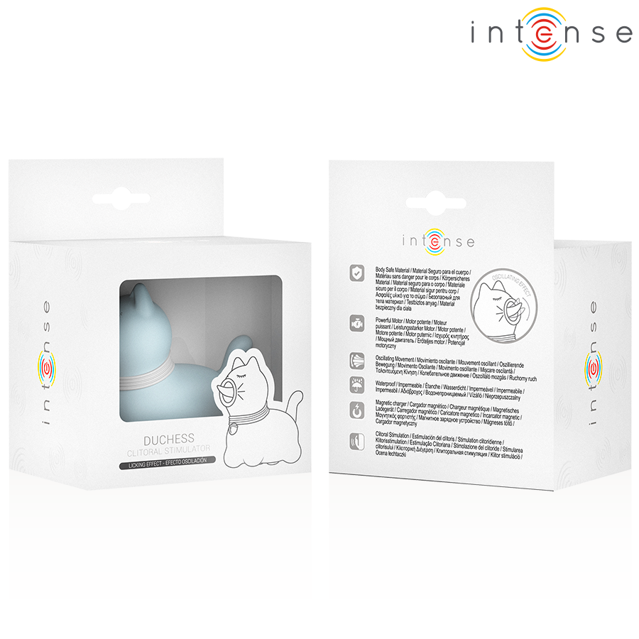 INTENSE - DUCHESS STIMULATOR WITH ROTATING TONGUE 360º BLUE - Image 7