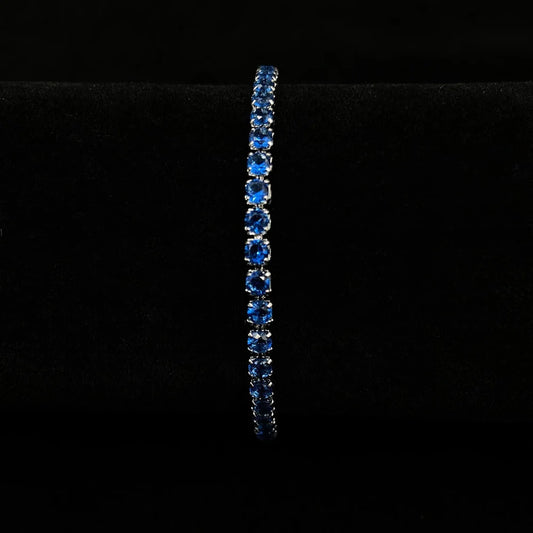 BRATARA TENNIS BLUE 3MM