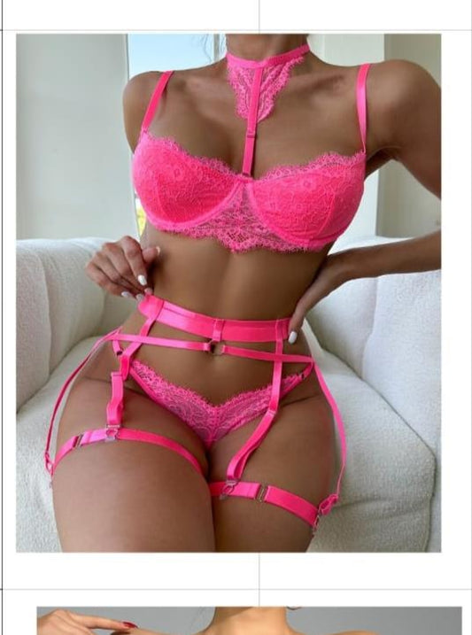 LENJERIE SEXY DANTELA ROZ