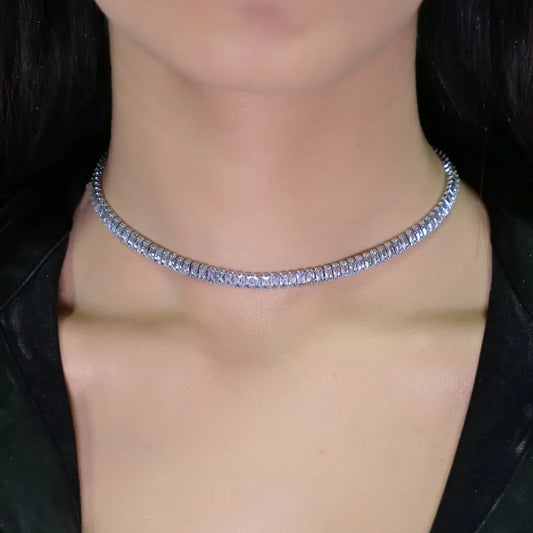 COLIER TENNIS BLUE SKY