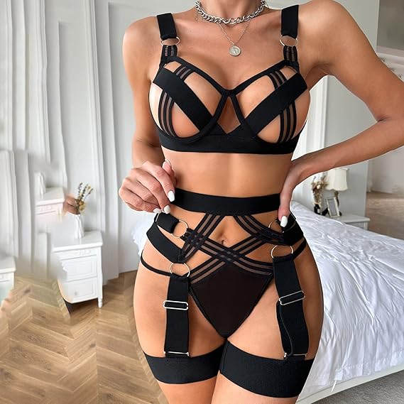 SET SEXY DANTELA BLACK SONIA