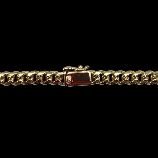 BRATARA CUBAN BIG GOLD