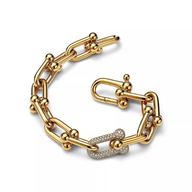 BRATARA LOCKER GOLD DIAMONDS