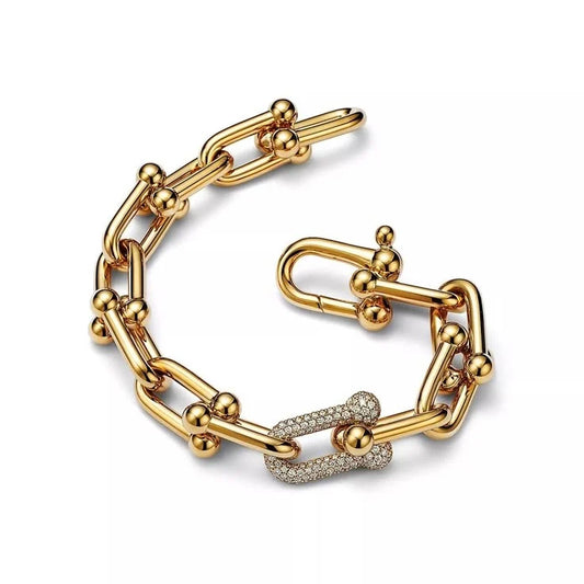 BRATARA LOCKER GOLD DIAMONDS