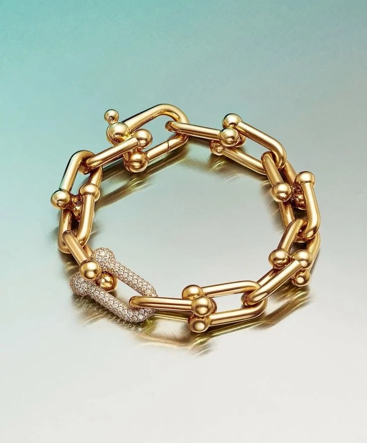 BRATARA LOCKER GOLD DIAMONDS