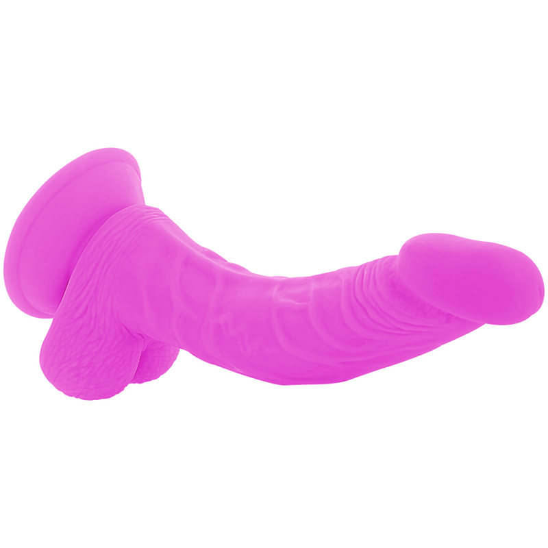 DIVERSIA - FLEXIBLE VIBRATING DILDO PURPLE 21.5 CM -O- 4.5 CM - Image 4