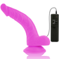 DIVERSIA - FLEXIBLE VIBRATING DILDO PURPLE 21.5 CM -O- 4.5 CM - Image 3