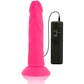 DIVERSIA - FLEXIBLE VIBRATING DILDO PINK 23 CM -O- 4.3 CM - Image 4