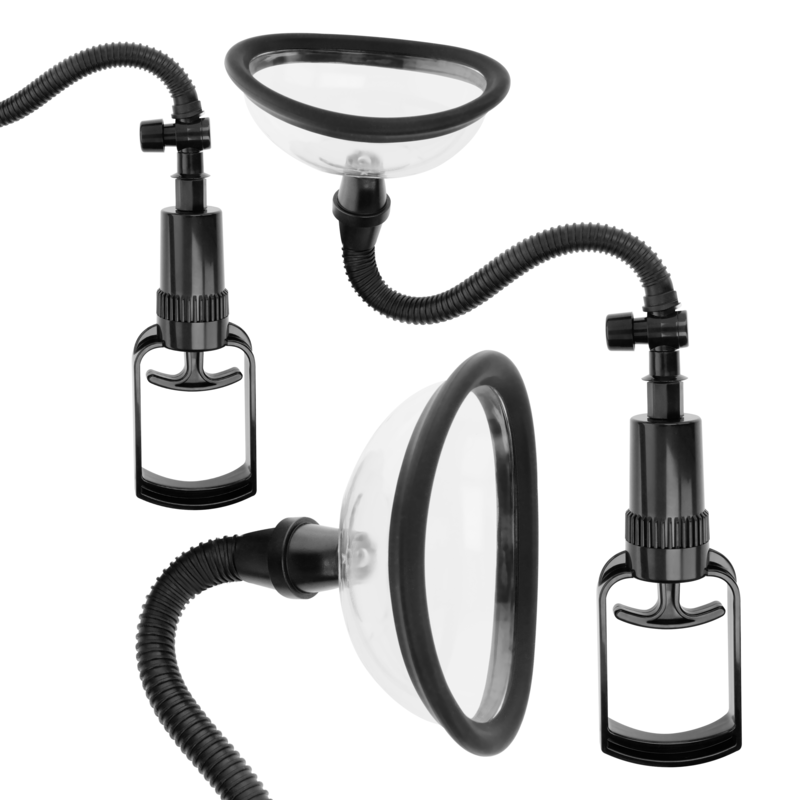 INTENSE - PUMP VAGINAL MANUAL PUMP WITH TWO INTERCHANGEABLE CUPS - Image 2