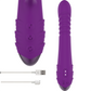 INTENSE - IGGY MULTIFUNCTION RECHARGEABLE VIBRATOR UP & DOWN WITH CLITORAL STIMULATOR PURPLE - Image 4