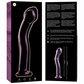 NEBULA SERIES BY IBIZA - MODEL 18 DILDO BOROSILICATE GLASS PINK 18.5 CM -O- 3.5 CM - Image 6