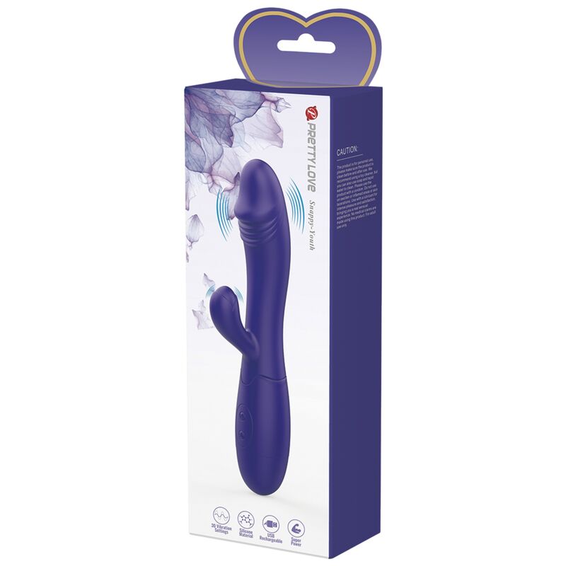 PRETTY LOVE - SNAPPY YOUTH VIBRATOR & G-SPOT STIMULATOR VIOLET - Image 8