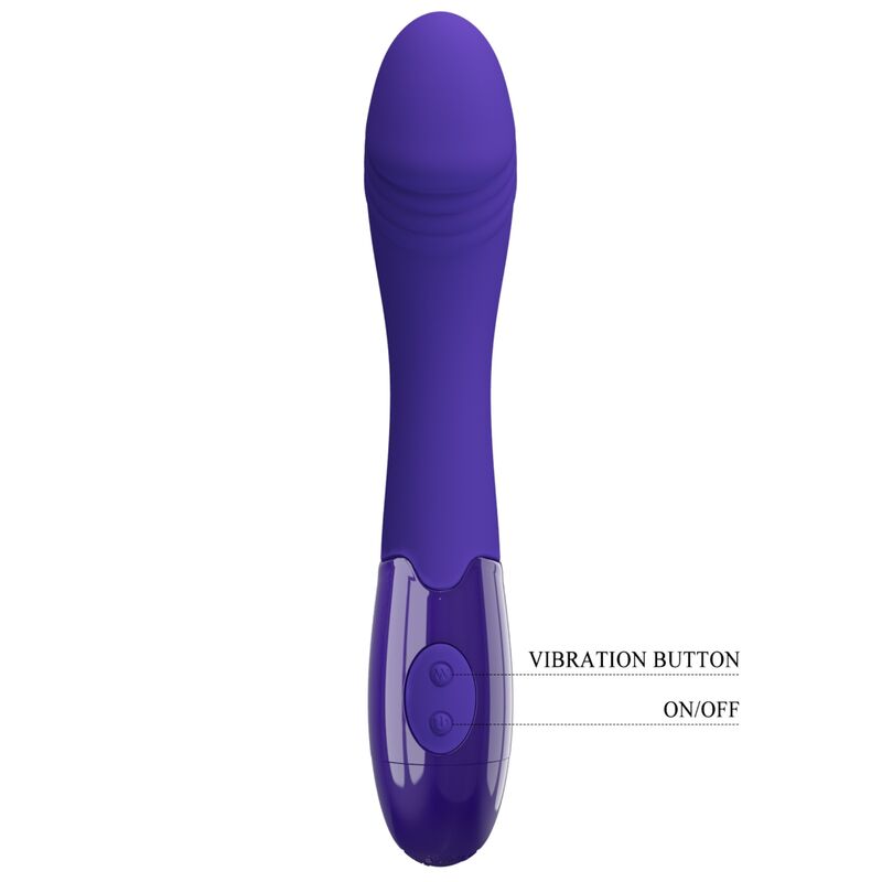 PRETTY LOVE - ELEMENTAL YOUTH VIOLET VIBRATOR DILDO - Image 7