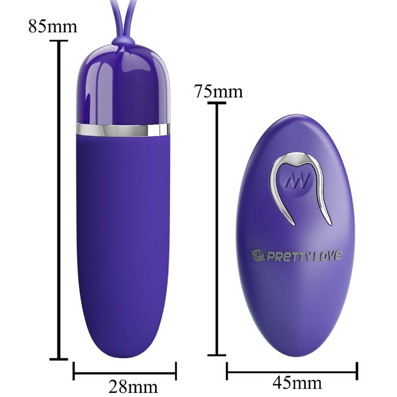 PRETTY LOVE - DARLENE YOUTH VIOLET MINI VIBRATING BULLET - Image 4