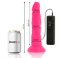 DIVERSIA - FLEXIBLE VIBRATING DILDO PINK 23 CM -O- 4.3 CM - Image 2