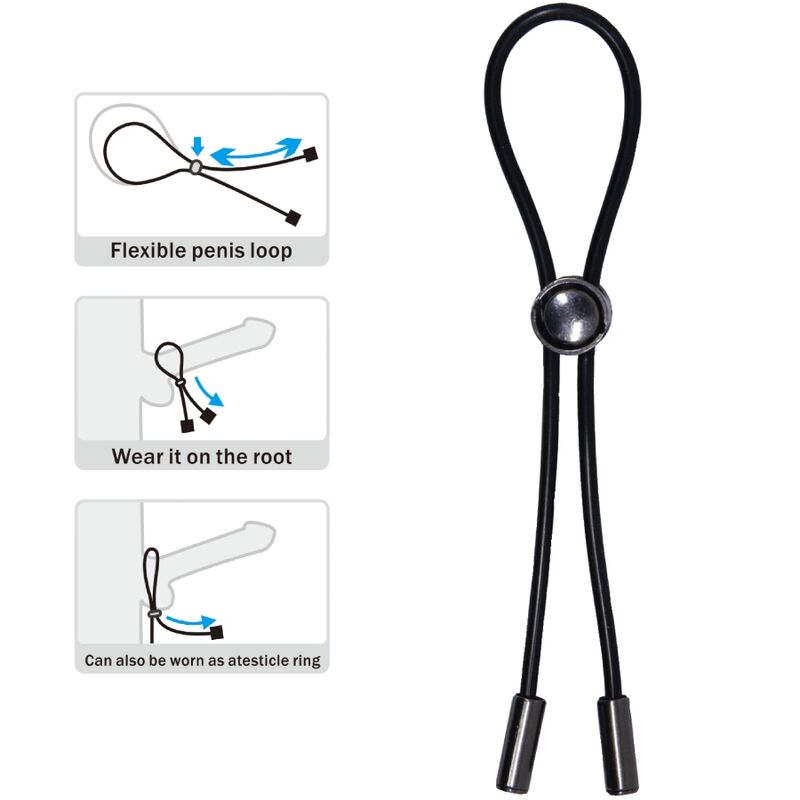 PRETTY LOVE - CORD PENIS RING AND TESTICLES - Image 3