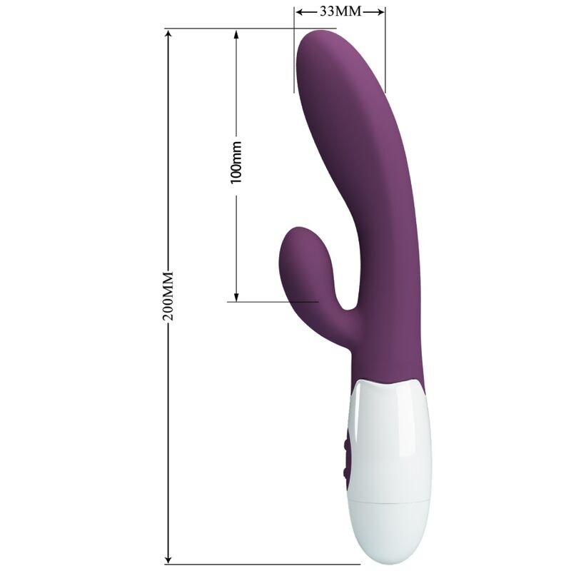 PRETTY LOVE - ALVIS RABBIT VIBRATOR & PURPLE G-SPOT - Image 7