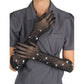 SUBBLIME - 957469SHINE TRANSPARENT GLOVES BLACK S/M - Image 2