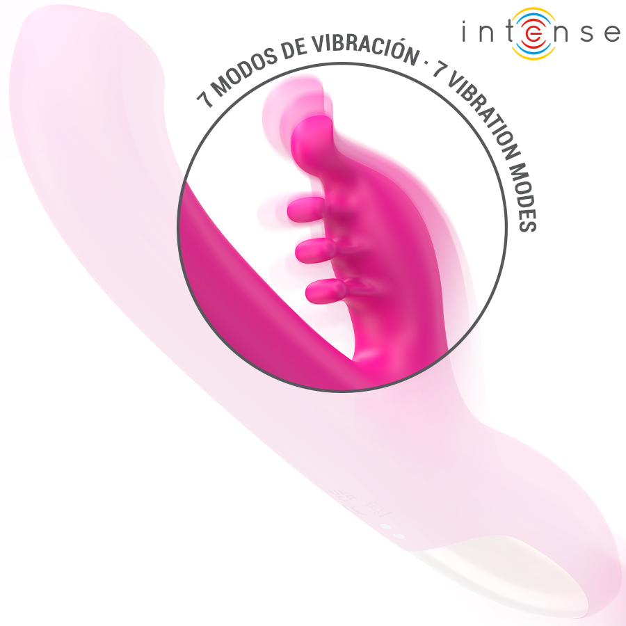 INTENSE - CHRISTINA MULTIFUNCTION RABBIT VIBRATOR 22.5 CM PINK - Image 5