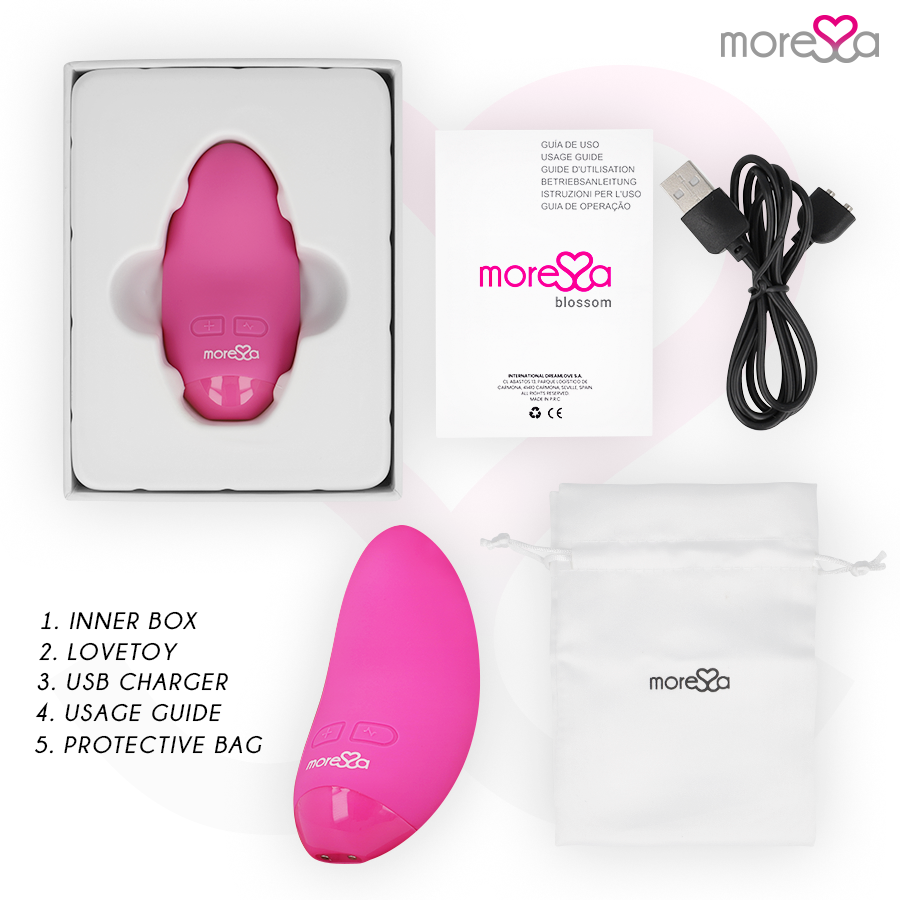 MORESSA - BLOSSOM PINK VIBRATOR - Image 6
