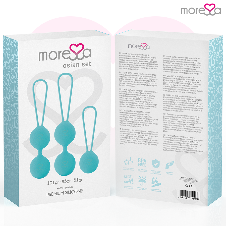 MORESSA - OSIAN SET PREMIUM TURQUOISE SILICONE - Image 7