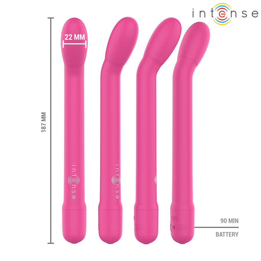 INTENSE - KARLIE RECHARGEABLE G-SPOT STIMULATOR PINK - Image 3