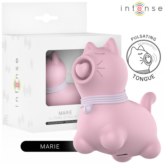 INTENSE - MARIE PINK PULSATION EFFECT TONGUE STIMULATOR
