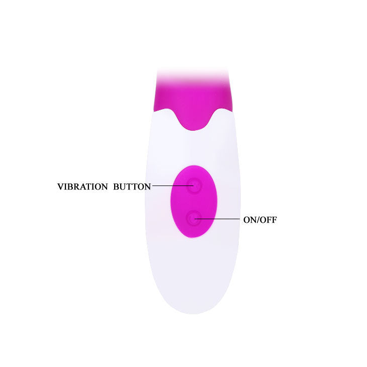 PRETTY LOVE - FLIRTATION ALVIS VIBRATOR WITH CLITORIS STIMULATOR - Image 7
