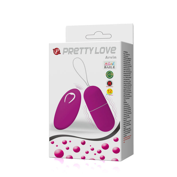 PRETTY LOVE - VIBRATING EGG ARVIN REMOTE CONTROL 12V - Image 8