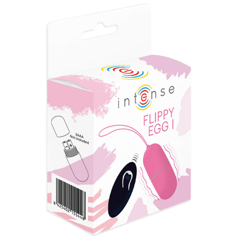 INTENSE - FLIPPY I VIBRATING EGG WITH REMOTE CONTROL PINK - Image 5