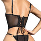 SET LENJERIE NEGRU SEXY LOLA