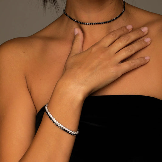 SET TENNIS BLACK DIAMOND