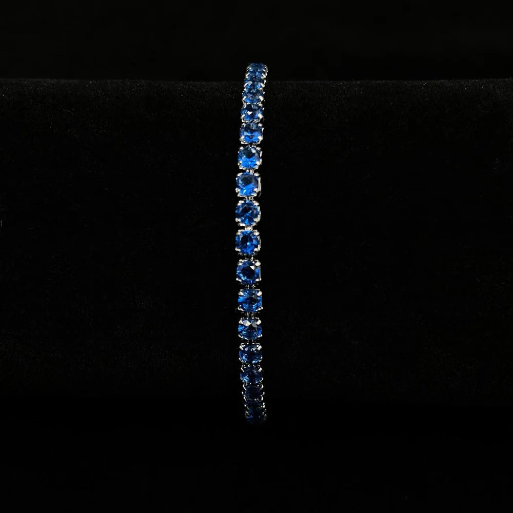 BRATARA TENNIS BLUE 3MM